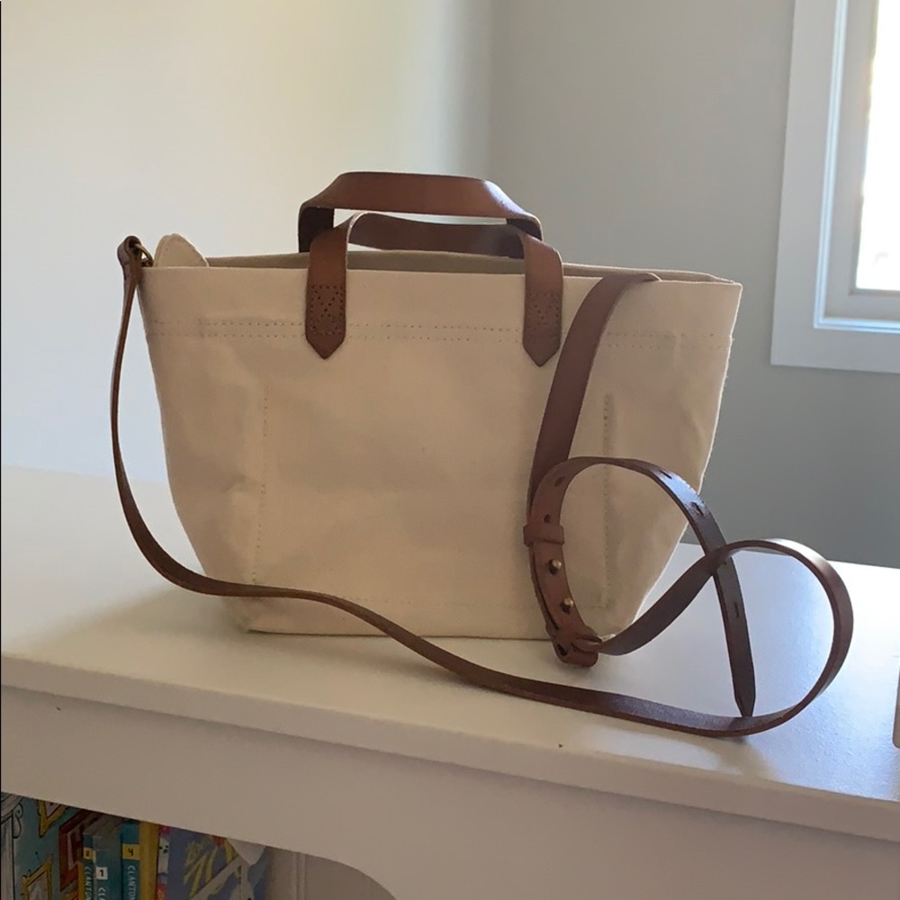 Madewell canvas crossbody bag